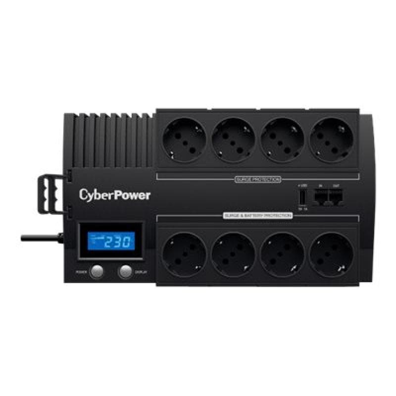 CYBERPOWER SYSTEMS USV BR700ELCD Line-Interactive BRIC UPS 700VA