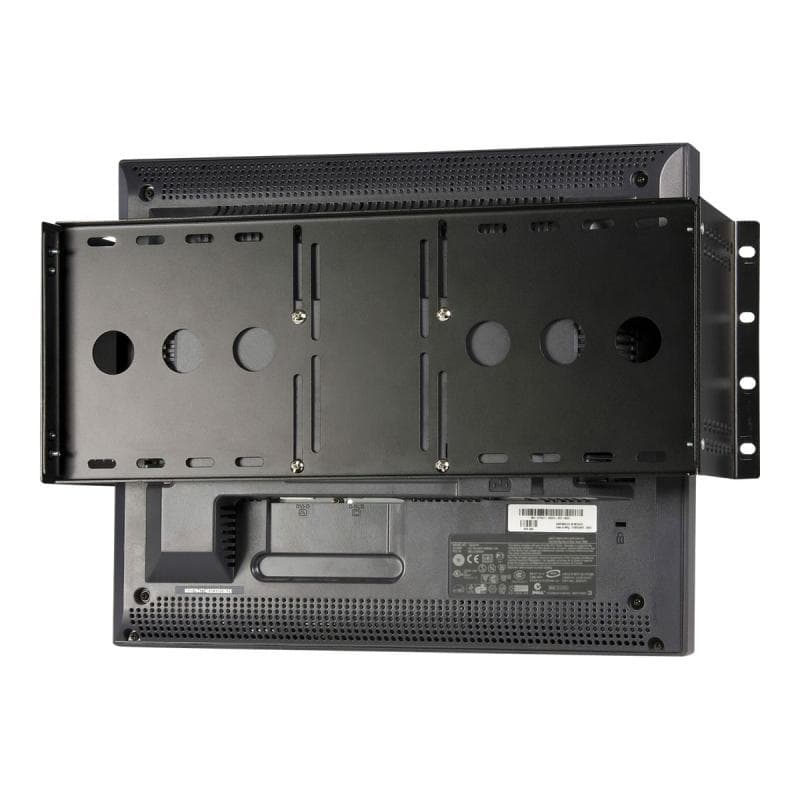 STARTECH.COM Universal LCD Monitor Vesa Halterung  für 19 Zoll Serverschrank oder Rack - Halterung f
