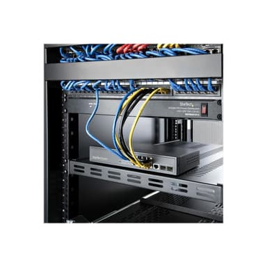 STARTECH.COM 1 HE verstellbarer Schwerlast Fachboden für Server Rack/ Schrank bis 113 Kg - Fachboden