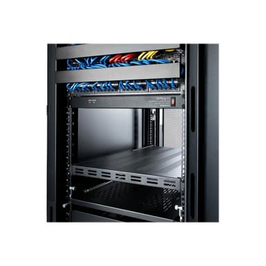 STARTECH.COM 1 HE verstellbarer Schwerlast Fachboden für Server Rack/ Schrank bis 113 Kg - Fachboden