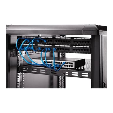 STARTECH.COM 1 HE verstellbarer Schwerlast Fachboden für Server Rack/ Schrank bis 113 Kg - Fachboden