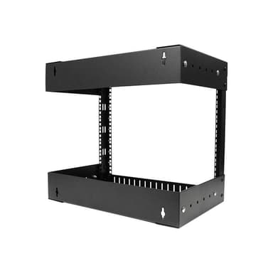 STARTECH.COM 8HE 19 Zoll Open Frame Geräte Rack Wandmontagefähig - Tiefenverstellbar - Wall Mount Ra