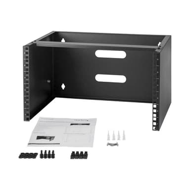 STARTECH.COM 6HE 30cm tiefe Wandhalterung für Patchpanel - 6U Wandmontage Rack