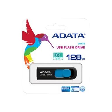 A-DATA USB UV128 128GB 3.0 Black/Blue