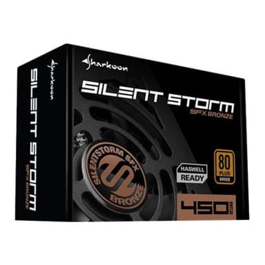 SHARKOON Netzteil Sharkoon SilentStorm SFX Bronze 450 Watt
