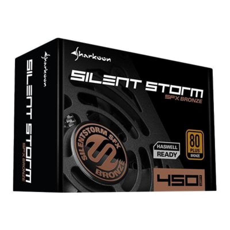 SHARKOON Netzteil Sharkoon SilentStorm SFX Bronze 450 Watt