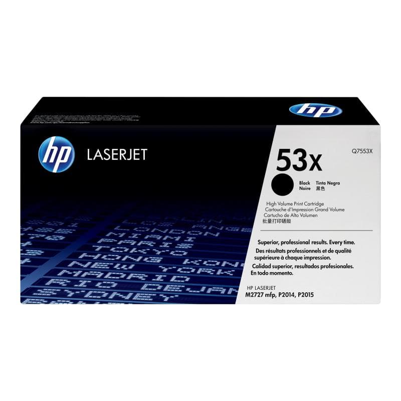 HP 53X Schwarz LaserJet Tonerpatrone (Q7553X)