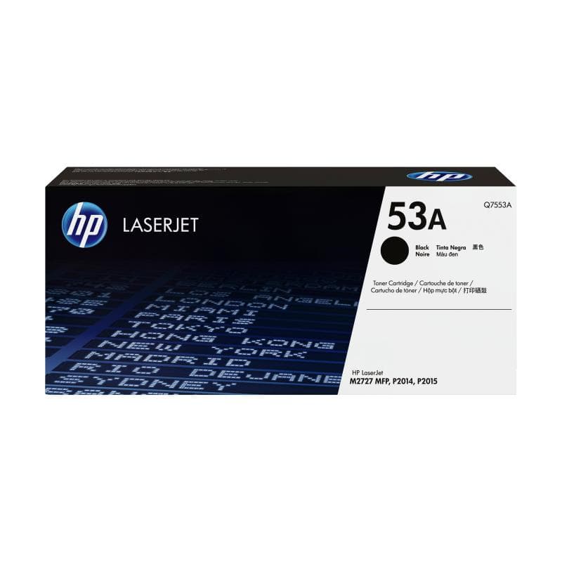HP 53A Schwarz LaserJet Tonerpatrone (Q7553A)