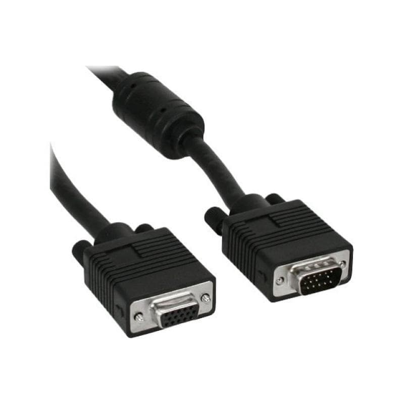 INLINE S-VGA Monitorverlängerung St/Bu 0,3m, schwarz