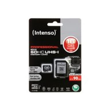 INTENSO Secure Digital Card Micro SD UHS-I Professional 16 GB Speicherkarte
