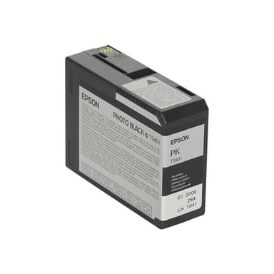 EPSON T5801 Photo schwarz Tintenpatrone