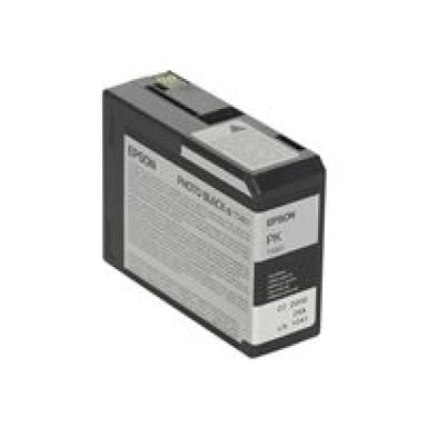 EPSON T5801 Photo schwarz Tintenpatrone