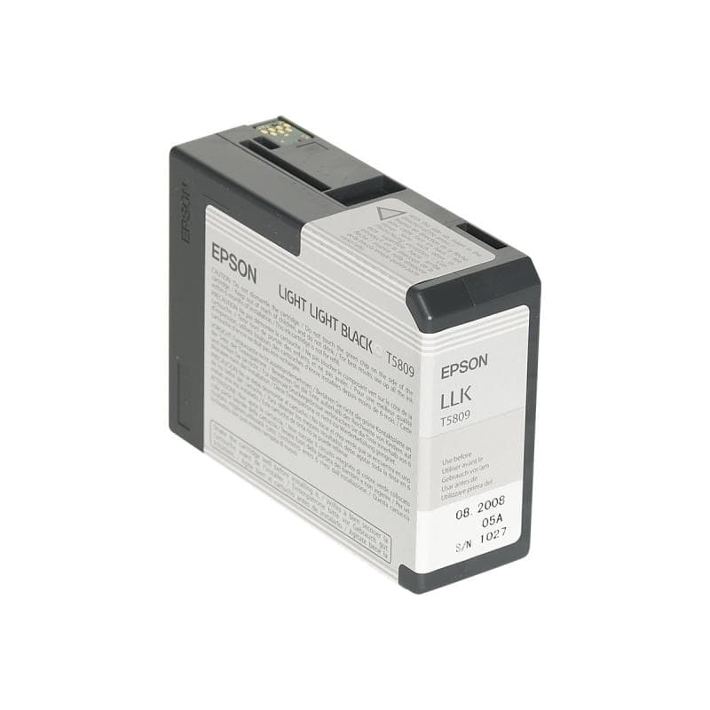 EPSON T5809 Light Light Black Tintenpatrone