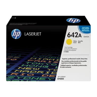 HP 642A Gelb LaserJet Tonerpatrone (CB402A)
