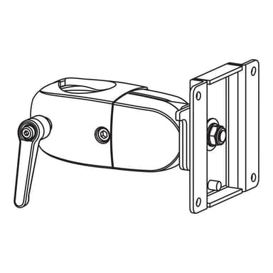 ERGOTRON Pole clamp single pivot w/ P/L