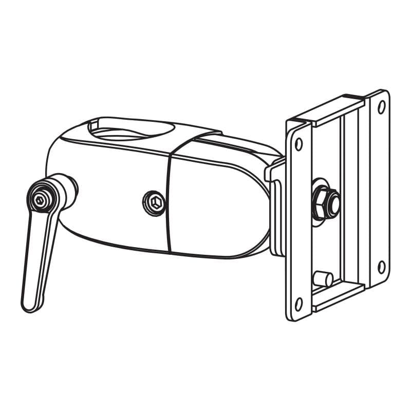 ERGOTRON Pole clamp single pivot w/ P/L