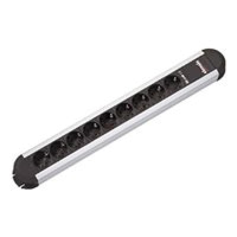 BACHMANN Steckdosenleiste Primo 9xSchuKo-Dosen Zul