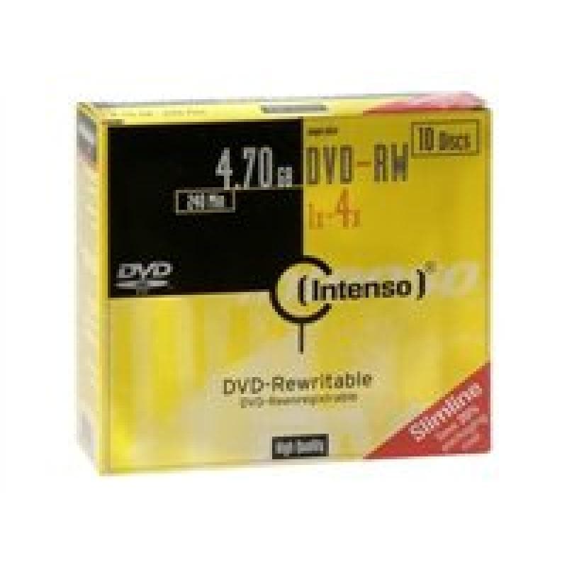 Intenso DVD-RW 4.7GB, 10er Pack