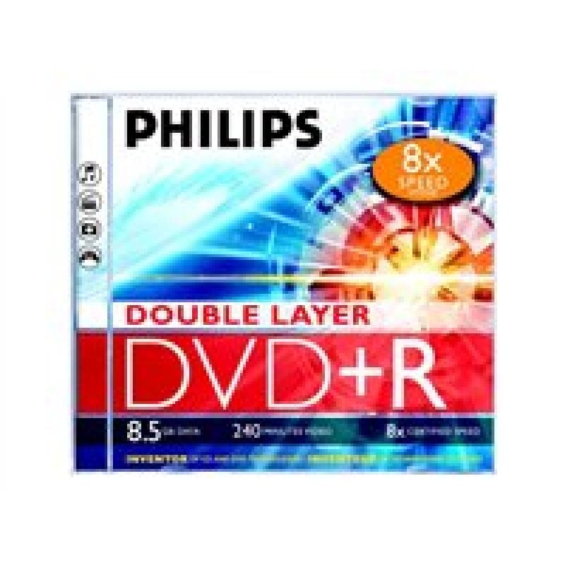 DVD+R 5 Stk 8,5GB 240Min 8x Jewel Case