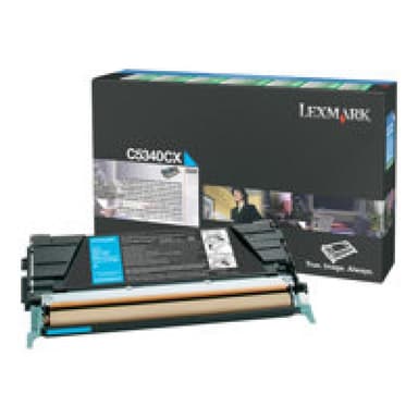 LEXMARK Besonders hohe Ergiebigkeit Cyan Tonerpatrone LCCP, LRP