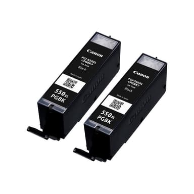 CANON PGI 550PGBK XL Twin pack 2er Pack Schwarz Tintenbehälter