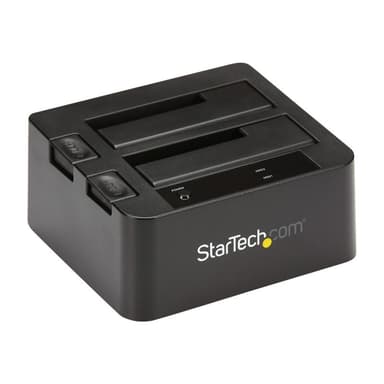 STARTECH.COM USB 3.1 (10 Gbit/s) Dual-bay Festplatten Dockingstation für 2,5 Zoll / 3,5 Zoll SATA SS