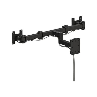 NEOMOUNTS Wandhalterung mit drei Drehpunkten für zwei Flachbildschirme bis 27″ (69 cm)