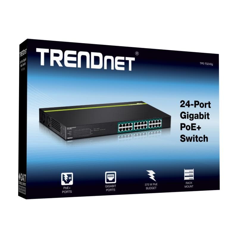 Trendnet 24-Port GREENnet Gigabit PoE+ Switch