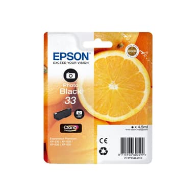 EPSON 33 Photo schwarz Tintenpatrone