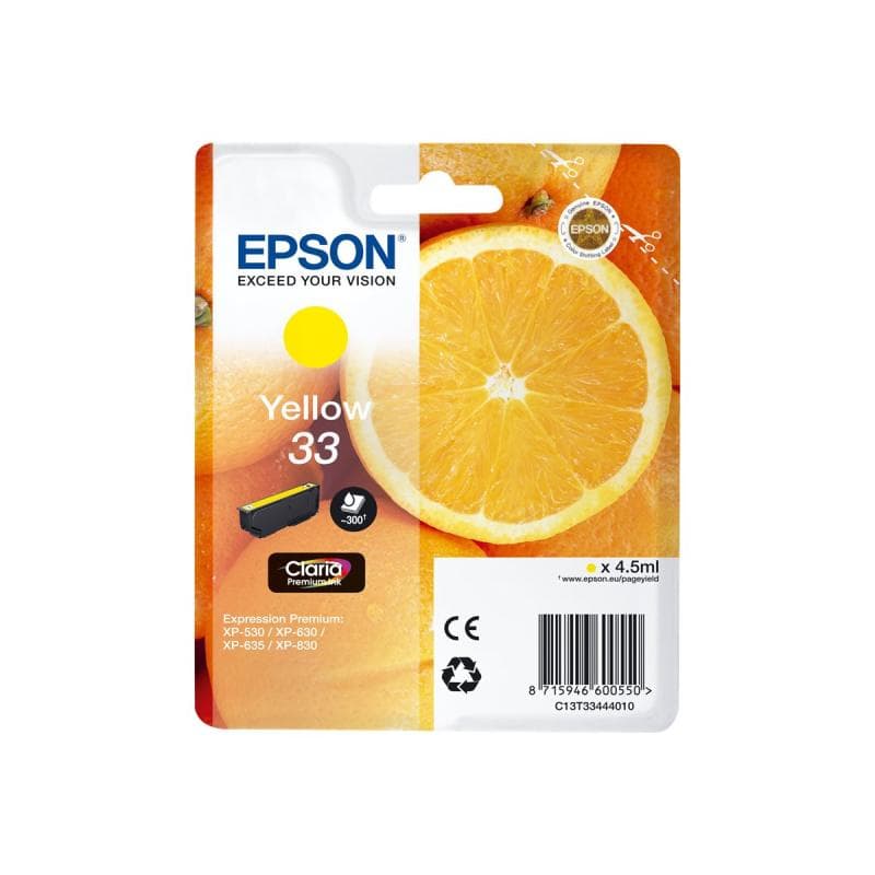 EPSON 33 Gelb Tintenpatrone