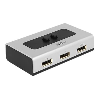 DELOCK Switch 2-port Displayport 1.1 manuell Delock
