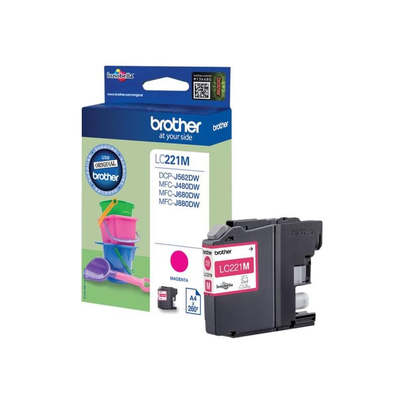 BROTHER LC221M Magenta Tintenpatrone