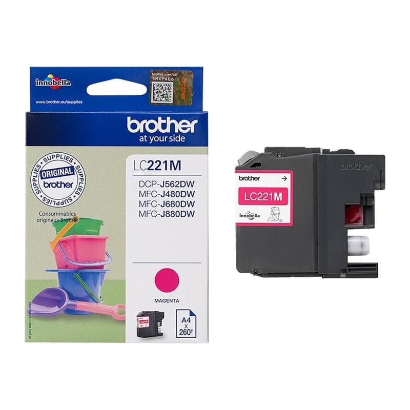 BROTHER LC221M Magenta Tintenpatrone