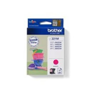 BROTHER LC221M Magenta Tintenpatrone