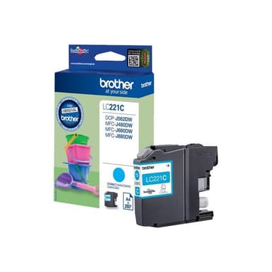 BROTHER LC221C Cyan Tintenpatrone
