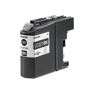 BROTHER LC221BK Schwarz Tintenpatrone