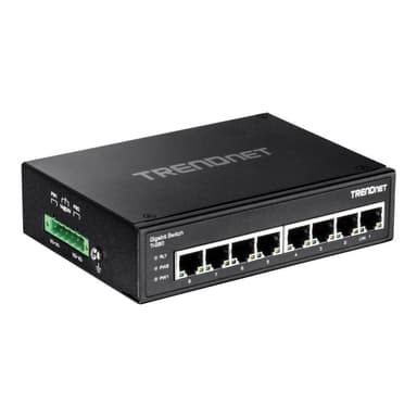 TRENDNET 8-PORT HARDENED INDUSTRIAL