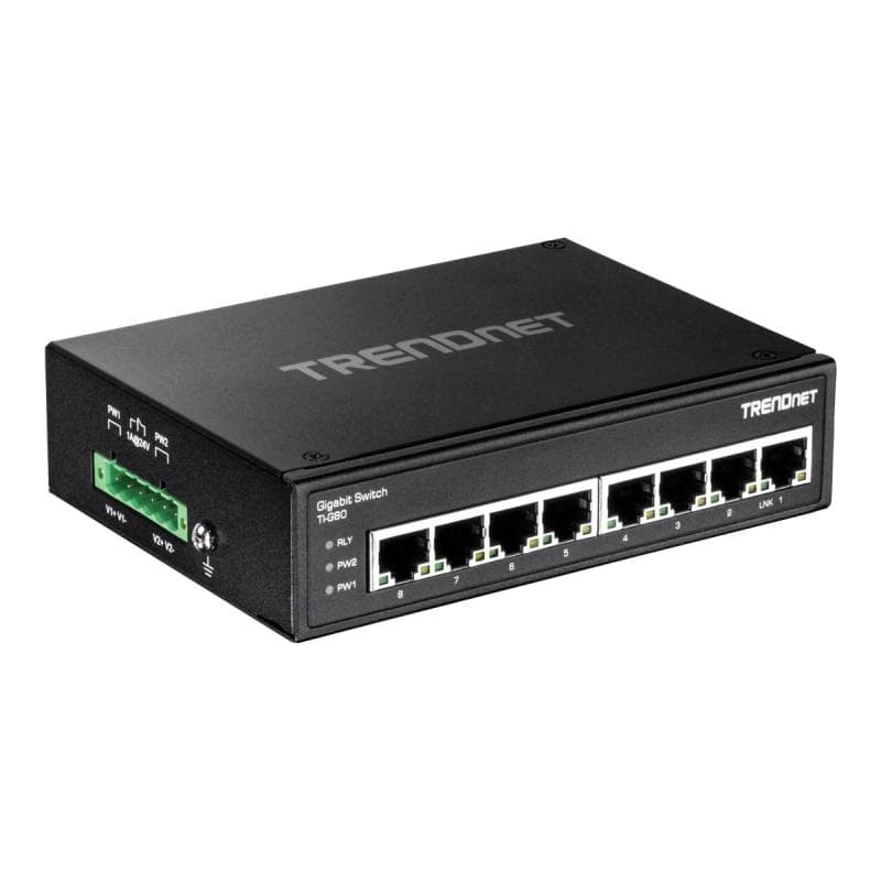 TRENDNET 8-PORT HARDENED INDUSTRIAL