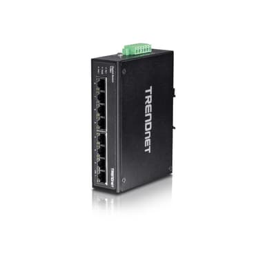 TRENDNET 8-PORT HARDENED INDUSTRIAL