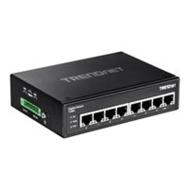 TRENDNET 8-PORT HARDENED INDUSTRIAL