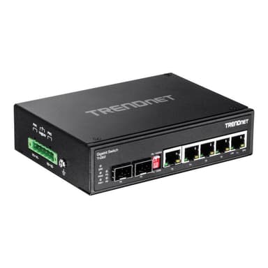 TRENDNET 6-PORT HARD. IND. GBIT SWITCH