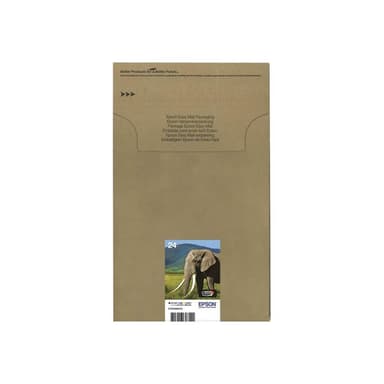 EPSON 24 Multipack Easy Mail Packaging 6er Pack Schwarz, Gelb, Cyan, Magenta, hell Magenta, hell