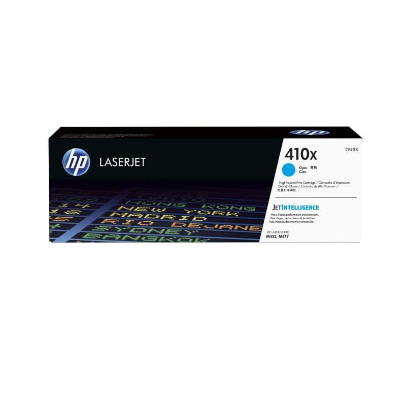 HP 410X Cyan LaserJet Tonerpatrone (CF411X)