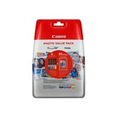 CANON CLI 551 C/M/Y/BK Photo Value Pack 4er Pack Schwarz, Gelb, Cyan, Magenta Tintenbehälter /