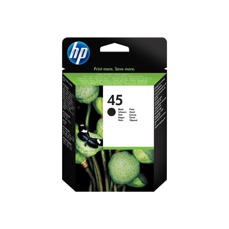 HP 45 Large Groß Schwarz Tintenpatrone