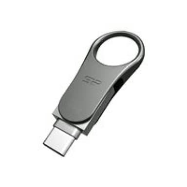 USB-Stick  32GB Silicon Power  C80  3.0 Silver Type C-Ready