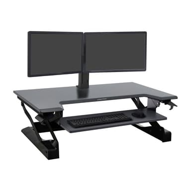 ERGOTRON WorkFit®-TL Steh-Sitz Arbeitsplatz in Schwarz