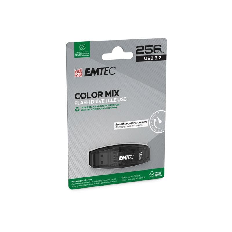 EMTEC USB-Stick 256GB EMTEC C410 Color Mix USB 3.0