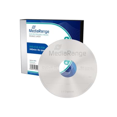 MediaRange DVD+R DL 8x Slimcase 5er Pack