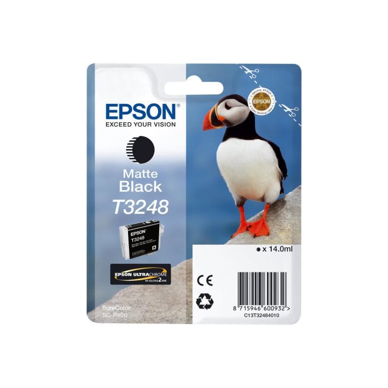 EPSON T3248 mattschwarz Tintenpatrone